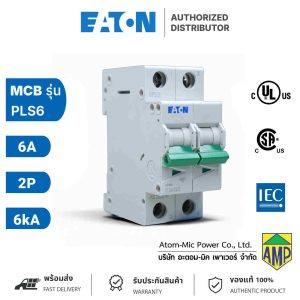 EATON - Miniature Circuit Breaker (MCB) - PLS6-C6/2