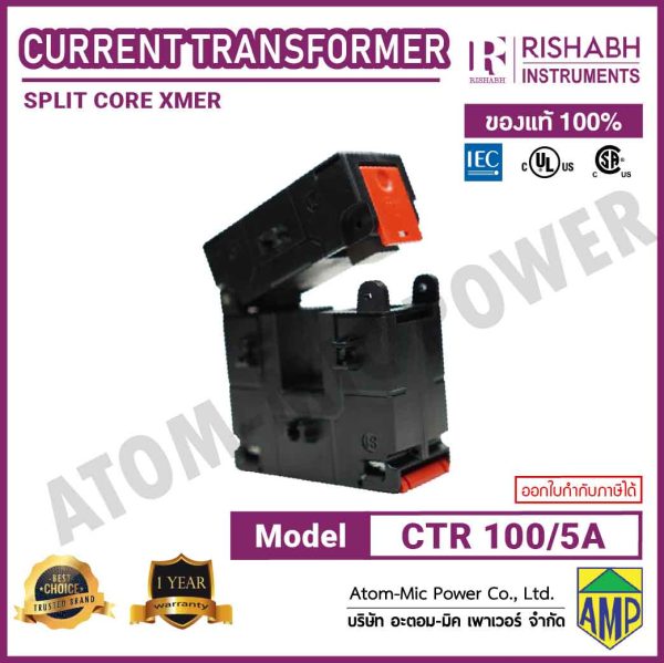 RISHABH - Current Transformer - CTR 100/5A 93/30(40) 1.5VA CLASS1 FS10 - Image 5