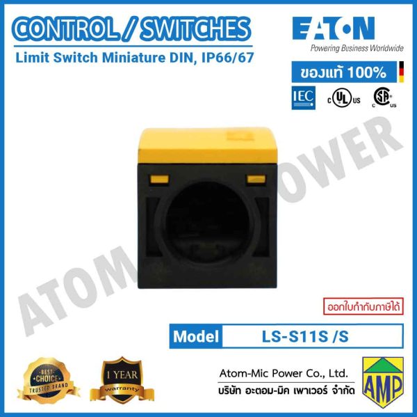 EATON-Limit Switch-LS-S11S/S (IP66/IP67, 1 N/O, 1 NC) - Image 6