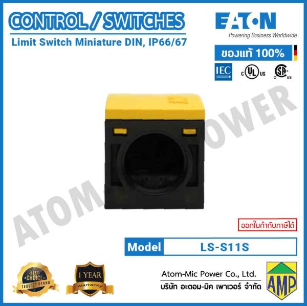 EATON-Limit Switch-LS-S11S (IP66/IP67, 1 N/O, 1 NC) - Image 5