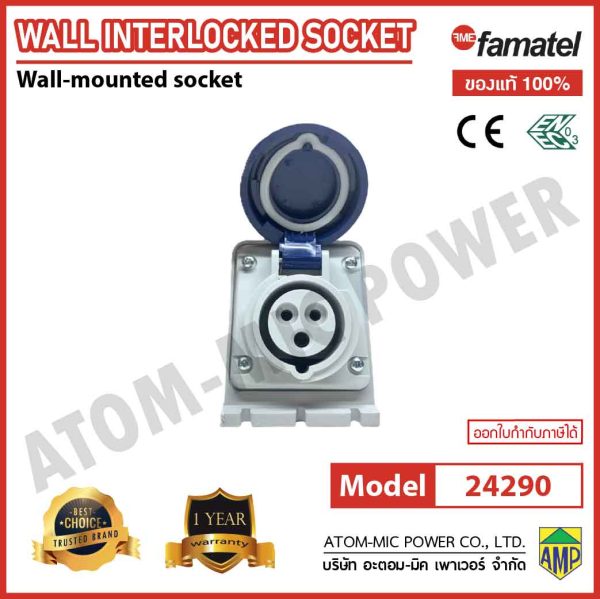 FAMATEL - Wall Mounting Socket - 24290 - Image 4