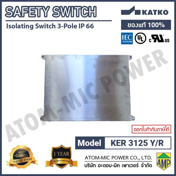 KATKO - SAFETY SWITCH - KER SERIES - KER 3125 Y/R - Image 5