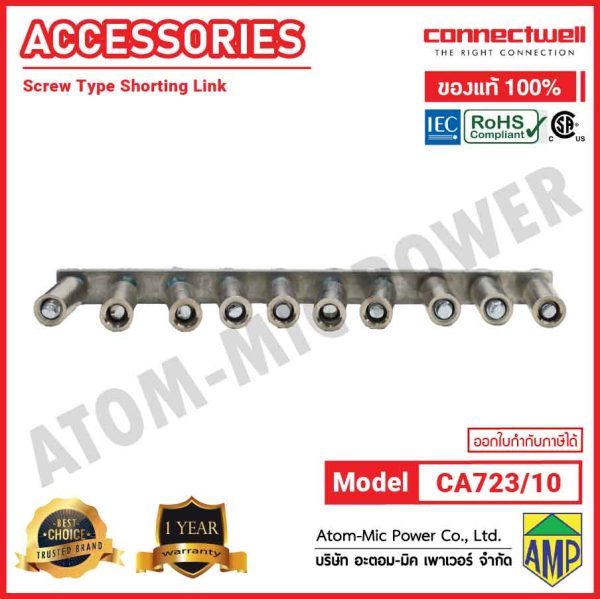 Connectwell - Screw Type Jumper Non-Insulated - CA723/10 - Image 4