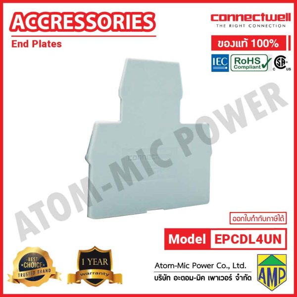 Connectwell - End Plate - EPCDL4UN - Image 3